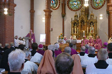 Pontifikalrequiem und Beisetzung von Weihbischof em. Johannes Kapp (Foto: Karl-Franz Thiede)